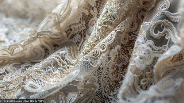 Tissu dentelle : choisissez votre style au mètre